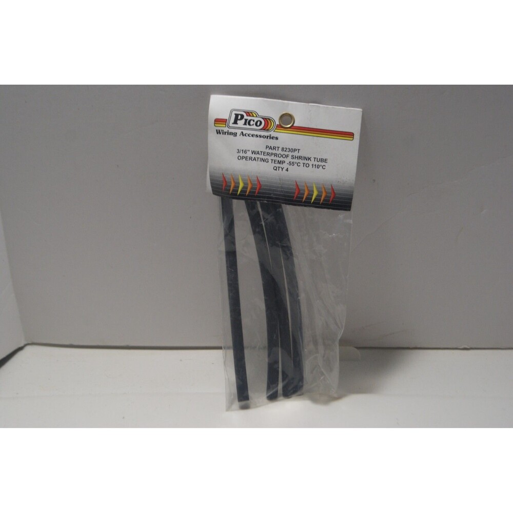 Pico 8230PT 3/16 Wtpf Blk Shrk T New Sealed